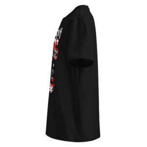unisex-organic-cotton-t-shirt-black-left-696e60efbdd19.jpg T-shirt Graffiti Street TRESSOI — Noir, vue gauche | Streetwear homme grande taille M à 5XL