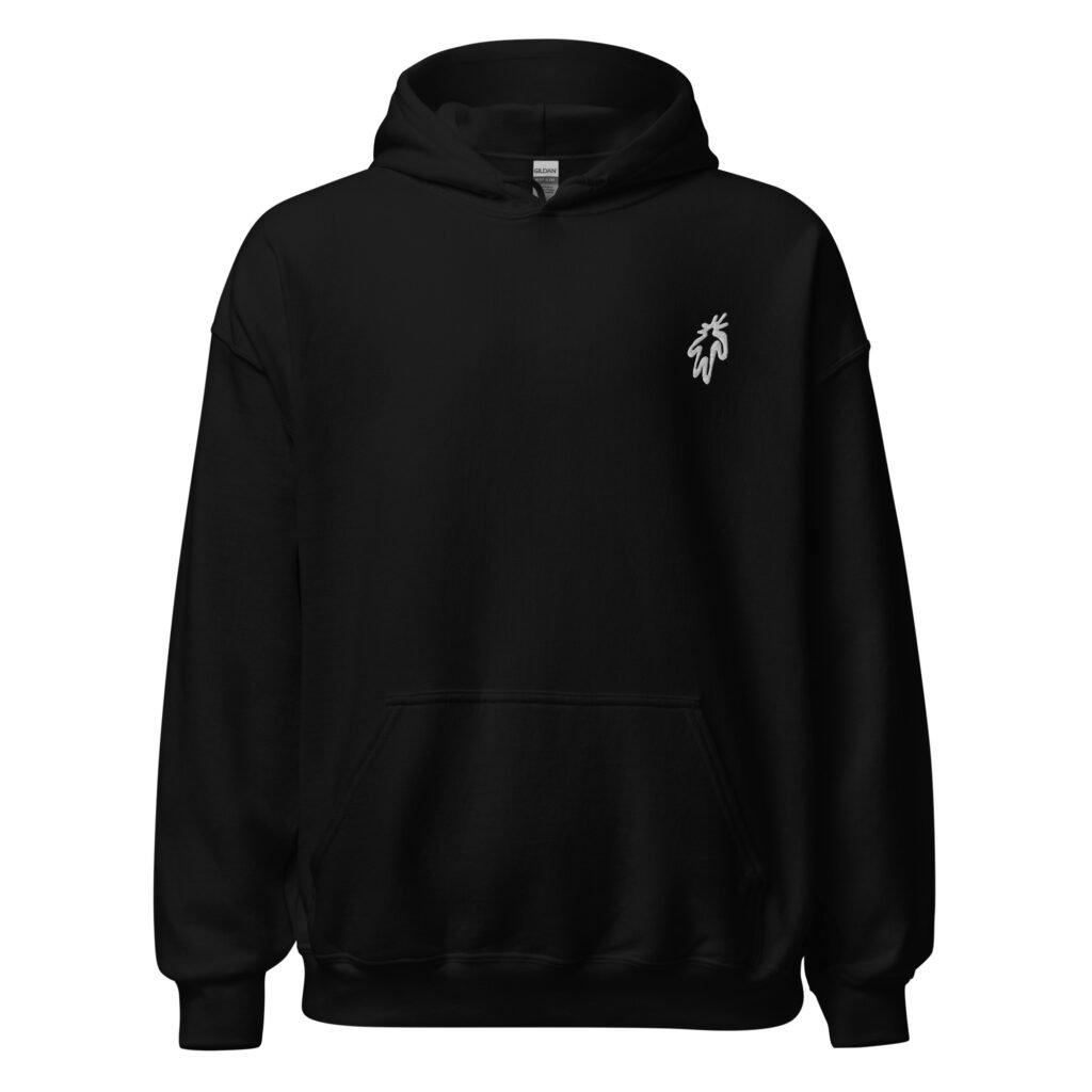 Sweat à capuche Grande Taille Brodé – Tressoi
