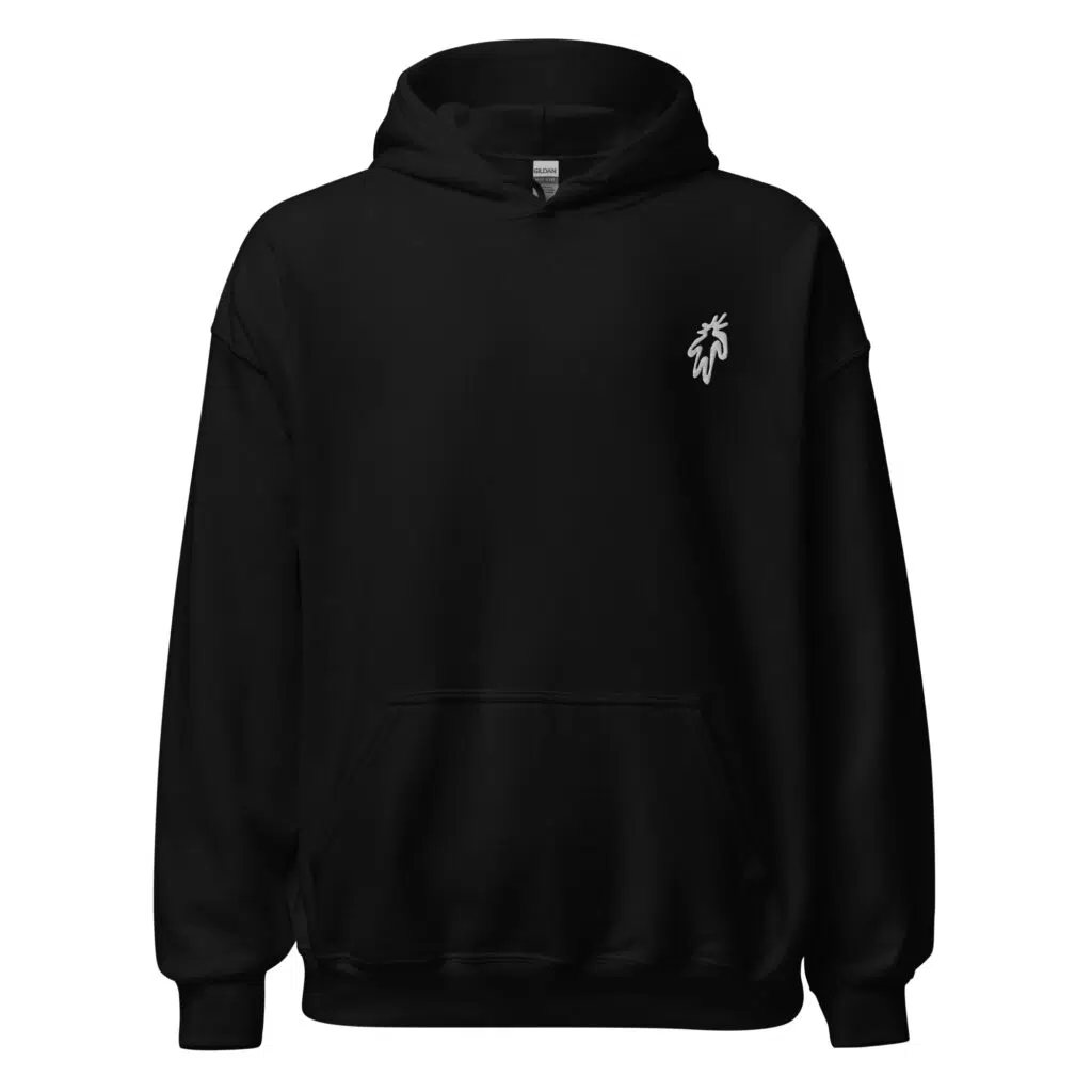 Sweat à capuche Grande Taille Brodé – Tressoi