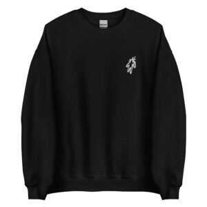 Sweatshirt Grande Taille brodé uni - Tressoi
