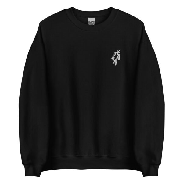 Sweatshirt Grande Taille brodé uni - Tressoi