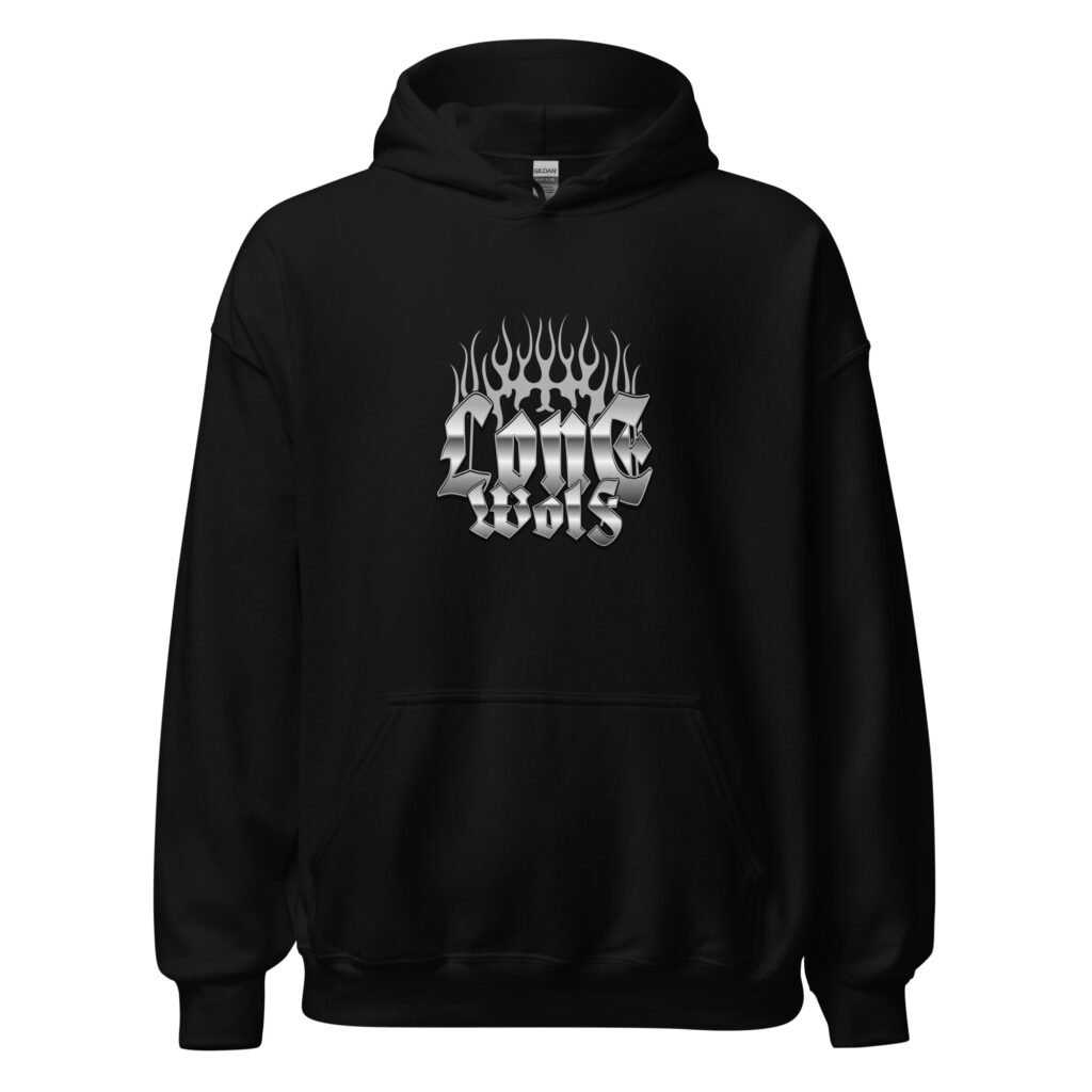 Sweat à capuche Grande Taille Wolf - Tressoi