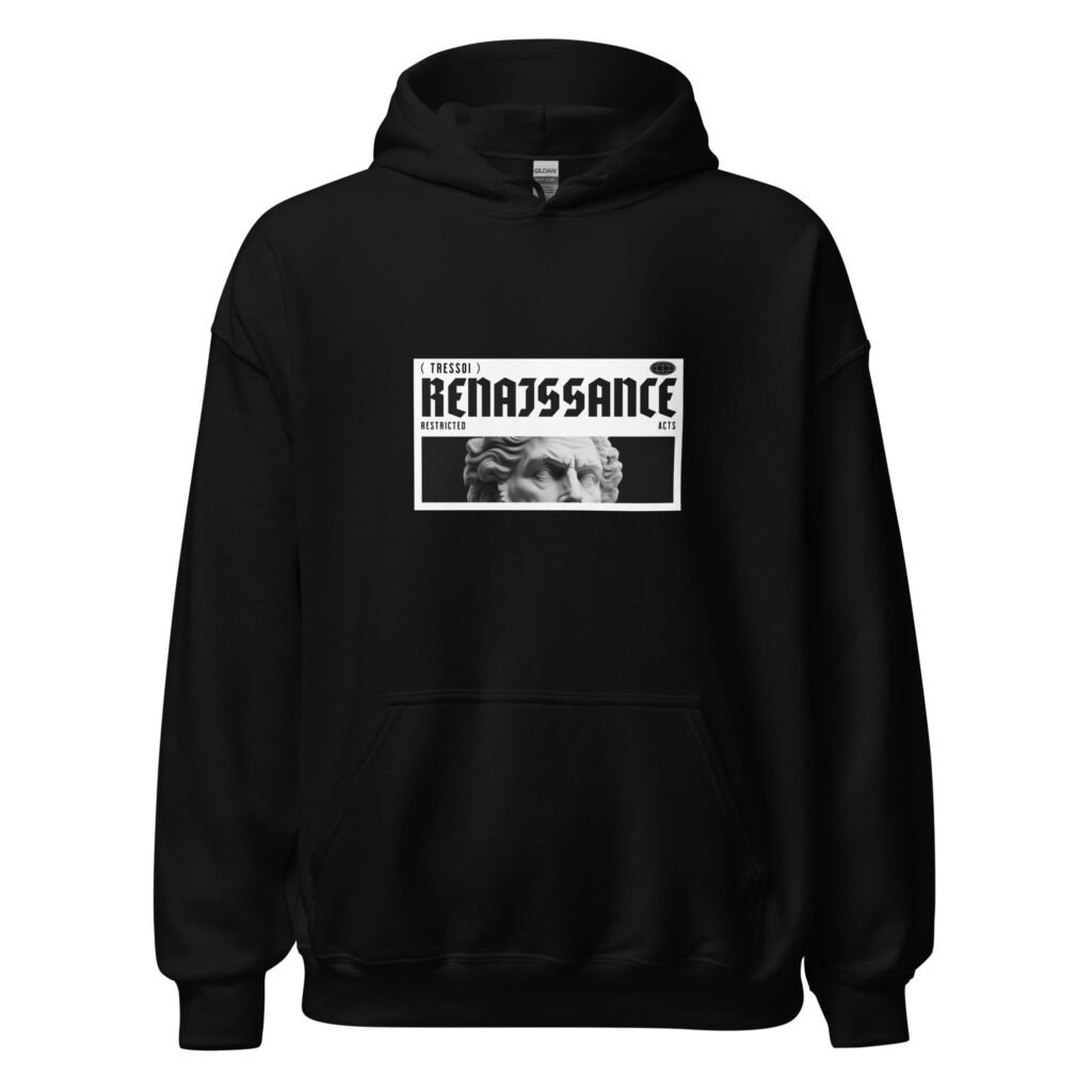 Sweat à capuche Grande Taille Renaissance - Tressoi
