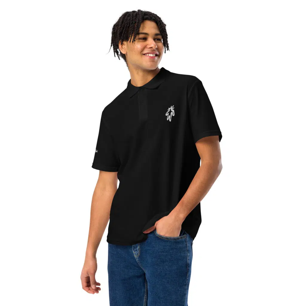 Polo uni brodé - Tressoi