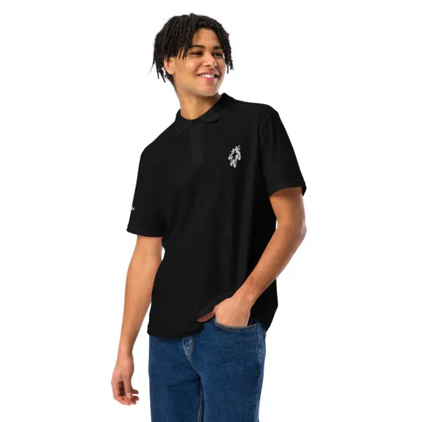 Polo uni brodé - Tressoi
